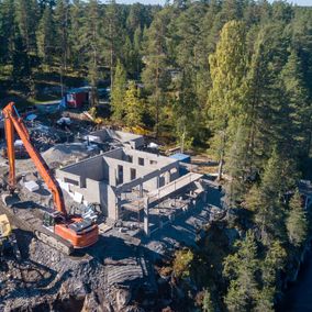 kivitalon rakentaminen